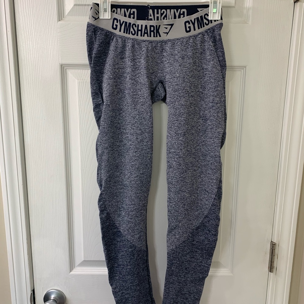 Gymshark Leggings, Medium, Dark Blue/Gray